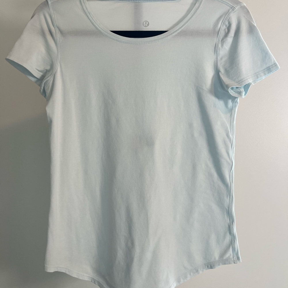 Lulu lemon cotton light blue